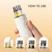 Electric Hair Oil Applicator & Scalp Massager 2-in-1 | Multi-Function Hair Oiling Brush for Essential Oils | International Shipping Available - Buy Online on GoSupps.com