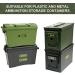 Aolamegs Ammo Can Vinyl Sticker Set - 40 Pack, 10 Varieties - 9MM, 5.56, 7.62, 12GA, .22, .223, .308, .300, .380, .45 - Buy Online on GoSupps.com