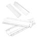 4pcs Shaped Growth Mold Fruit Molds Cucumber Shaping Heart Fruit Growth Mold Pumpkin Molds for Cucumber Molds for Garden Cookie Decorating Tools Cucumbers Plastic Shaper Star Shape