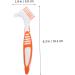 Minkissy 20 STK Toothbrush for False Teeth & Dentures - Dual-Sided Cleaning Brush with Soft Bristles for Kids & Plaster Drinking Jars - International Shipping Available - Buy Online on GoSupps.com