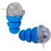 GloBuds Light Up Noise Cancelling Ear Plugs - 6 Pairs with Silicone Reusable Design for Concerts, Raves, and Festivals - Includes Smell Proof Holographic ZipLock Bag and Sticker - Buy Online on GoSupps.com