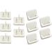 Socket Covers Child Safety Outlet Covers Child Safety Plug Socket Covers Child Proof Home Safe Plug Protectors Baby Home Safety Socket Covers Child Proof Plug Socket three-phase square - Buy Online on GoSupps.com