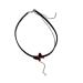 Kuaiyiju Hip Hop bow Celetbone chain necklace bowknot shape necklace adjustable collarbone chain decoration for daily use