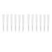 Hair Styling Clips Plastic Sturdy White Practical Duckbill Hair Clip for Hairstyling