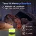 Apvrosiait White Noise Machine Baby Sleep Sound Machine 7 Color Lights Portable Travel Noise Sound Machine 34 Soothing Sounds Sleep Sound Machine Good for Sleep - Buy Online on GoSupps.com