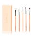 THE TOOL LAB 404 Eye Shadow Brush Set - Professional 5-Piece Makeup Brush Kit with Travel Case for Precision Eyeliner Blending and Concealer - Buy Online on GoSupps.com