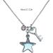 OralGos Elegant Star Pendant Necklace - Stylish Chain Jewelry Gift for Fashion-Conscious Shoppers - Buy Online on GoSupps.com