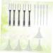 minkissy 20pi ces Tube Mascara Vide Avec Brosse Entonnoirs Et Pipettes De Ensemble Pratique Pour Mascara Et Huile De Transparent mediumx4pcs comme indiqu x4pcs - Buy Online on GoSupps.com