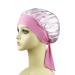 Girls' Satin Sleep Bonnet with Tie Band - Curly Hair Night Cap for Kids - Buy Online on GoSupps.com