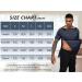 Poriff Men's Post-Surgery Recovery Shirts | Tear Away Snap Chemo Port Access | Large Black & Navy Blue - Buy Online on GoSupps.com