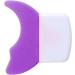 Silicone Eyelash Applicator Baffle Prevents Cosmetic Residue Skin Friendly Mascara Smear Shield Fitting for All Face Shapes Easy To Use for SmudgeFree Makeup (Purple) - Buy Online on GoSupps.com