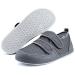 Walking Shoes with Arch Support Womens Mens Wide Width Diabetic Shoes Zero Drop Sole 11 Wide Women/10 Wide Men Grey