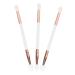 Hemoton 15 Pcs Eye Shadow Brush Convenient Eye Makeup Brush Eyebrow Brush Applicator Eyeshadow Wooden Handle