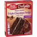 Betty Crocker Delights Triple Chocolate Fudge Cake Mix 13.25oz - Super Moist - Buy Online on GoSupps.com
