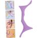 WOFASHPURET Eyebrow Shaping Stencil brow shaping template silicone makeup stencil eyebrow guide template mold eye protection Auxiliary Eyebrow Stencils 17.3x5.9cm Purple - Buy Online on GoSupps.com