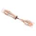 FOMIYES 1pc 4 in 1 makeup brush face powder foundation makeup brush highlight brush blush makeup brush makeup foundation brush Portable Makeup Brush lip makeup travel round plastic