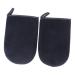 BELLIFFY 2pcs Self Tanning Mitt Applicators Black Self Tanning Gloves for Even Application of Soft and Comfortable Design for Home Use