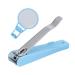 Sluffs Portable Nail Clipper with Magnifying Glass for Children Elderly Fingernail Toenail Ergonomic Handle Toenail Clipper Cutter Compact ABS and Alloy Material - Buy Online on GoSupps.com