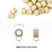 1000 Pieces 5mm Silicone Micro Rings for Hair Extensions - Blonde Micro Links Beads - Buy Online on GoSupps.com