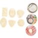 BESTonZON 18 Pcs Simulation Chocolate Children s Toys Simulation Food Supplies Multi-function Chocolate Decor Educational Chocolate Model Faux Cupcake Decoration Fake White Fake Cake Pvc 3d - Buy Online on GoSupps.com