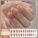 24Pcs/Set Press On Nails Mid Length Colored Diamond Star Nail Patch False Nails Acrylic Fake Nails Full Cover Nails Tips Artificial Finger Manicure Press on nails for Women and Girls - Buy Online on GoSupps.com