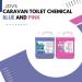 Jovs Caravan Toilet Chemical Bundle - 5L Blue Toilet Fluid and 5L Pink Rinse for Motorhomes & Caravans | Eco-Friendly Odour Eliminator | Up to 50 Treatments Each - Buy Online on GoSupps.com