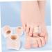 2 Pairs Silicone Toe Sleeves & Splint for Toe Separation & Valgus Correction - Reusable & Comfortable Toe Splitter Set 2.7x2.2cm - Buy Online on GoSupps.com