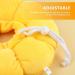 Buy Mhwan Halskrause Cat Neck Straps - Breathable Cotton Waterproof Cute Flower Design - Anti-Loss Neck Rope for Cats (M) Yellow - Buy Online on GoSupps.com