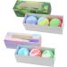 Buy Wdhomlt 3-Piece Handmade Tropical Rainforest Bath Bomb Set | Colorful Spa Balls for Women | International Shipping Available - Buy Online on GoSupps.com