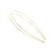 Minkissy 4-Pack Metal Double Terris Elastic Hair Bands - Gold Double Thin Hair Accessories for Women & Girls | Perfect for Weddings & DIY Crafts - Buy Online on GoSupps.com