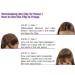 Shop WIG me up YZF-1088HT-33 Clip-In Ponytail - Mahogany Brown Hair Extension (7 Inch) - Premium Quality Fringe Hair Accessories - Buy Online on GoSupps.com