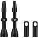 LITEONE Tubeless Valve Stems 44mm - Premium No-Leak Presta Valve Kit with Integrated Core Remover Tool - Fits Most Bicycle Tubeless Rims - Black (Pair) - Buy Online on GoSupps.com