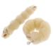 KALLORY Womens Hair Bun Maker 2pcs - French Hair Clip Styling Accessory - Beige Donut Chignon Curler - Buy Online on GoSupps.com