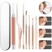 ZYZMH 7pcs/Set LED Ear Wax Pickers Stainless Steel Earpick Wax Remover Curette Ear Cleaner Spoon 1 D - Buy Online on GoSupps.com