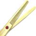 7.0 Inch Gold Hair Scissors Set - Hair Cutting & Thinning Scissors with Razor Combs | International Shipping - Buy Online on GoSupps.com
