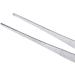 Iplusmile 2-Stainless Steel Tweezers Pliers - Curved & Straight Eyelash Tools for Extensions - Long Handle Rubber Grip - Buy Online on GoSupps.com