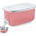 Drink Dispensers for Parties | 4L Refrigerator Water Dispenser Large Capacity Cold Water Pitcher Fruit Drink Dispenser Beverage Container with Faucet for Kitchen Home Party Bar Pinnkl - Buy Online on GoSupps.com