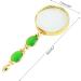 IOOOFU 6X Magnifying Glass Eye-Loupe Magnifier Portable Handheld Magnifying Lens for Gems Jewelry Coins Inspection Science 58mm Zinc- Alloy Glass Imitation Jade- - Buy Online on GoSupps.com