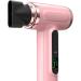 harayaa Cordless Electric Blow Dryer Professional Blow Dryer Hair Protective Hair Dryer Air Blower for Women Curly Hair Salon Travel Pink - Buy Online on GoSupps.com