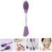 Ipetboom Silicone Cleansing Brush Wash Brush Silicone Applicator Cleanser Brush Clay Applicator Scrubbers Applier Dual Sided Applicator Plastic The Detergent - Buy Online on GoSupps.com