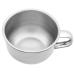Mikinona shaving shell Sazi cup of shaving cup stainless steel shaving bowl shaving bowl shaving bowl shaving accessories for men shaving cup shabers shaving bowl shaving foam shell shaving bowl