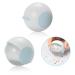 Lint Roller Hair Remover Ball Reusable Sticky Pet Hair Removal Tool Potable Travel Dustproof Cat Dog Fur Lint Remover Cleaner for Clothes Furniture Carpet Bed Couch Sofa (Blue)