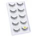 UAMOU Mink Eyelashes 10/50/100 Boxes Fluffy 3D Mink Lashes Makeup Natural Long Volume False Eyelashes Bulk Faux Cils Custom Cheerfully (Color : 5 Pairs X07 Size : 10 Boxes)