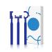 KUUY 3pcs Tongue Tip Exercise Tool Tongue Tip Lateralization Lifting Oral Muscle Training Set Training Tool