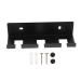 Alipis 2 sets plug hook wire holder cable holder for cable telephone stand shaving brushes shaving hook shaver hangers creative wall hooks wall hook plug hookers 14.5x4.5cmx2pcs Schwarzx2st
