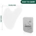 Premium Jade Gua Sha Face Treatment Tool - Heart Shape for Skincare & Relaxation | International Shipping Available - Buy Online on GoSupps.com