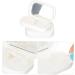 Homsfou 24-Piece Contact Lens Kit - Hard Container Carrier Bag & Travel Mirror - Ideal for Contact Lens Care - Buy Online on GoSupps.com