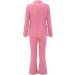 2 Piece Outfits for Women UK Sale Clearance Stretchy Blazer Jacket Slim Fit Trouser Pants Suits Sets Long Sleeve Casual Office Ladies Blazer Set 4088-sasnx-pink-b S - Buy Online on GoSupps.com