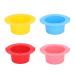 Silicone Wax Bowls - Set of 4 Heat Resistant Melting Bowls | Reusable for Easy Waxing | Ideal Replacement - Buy Online on GoSupps.com