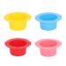 4 colors wax melting shell replacement insert narrow edge prevents attached heat-resistant silicone wax heating use for hair removal